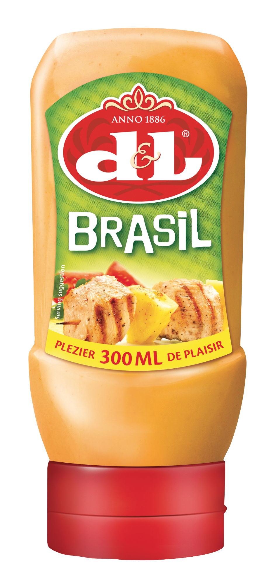Brasil Sauce in der praktischen Squeezeflasche, 300 ml