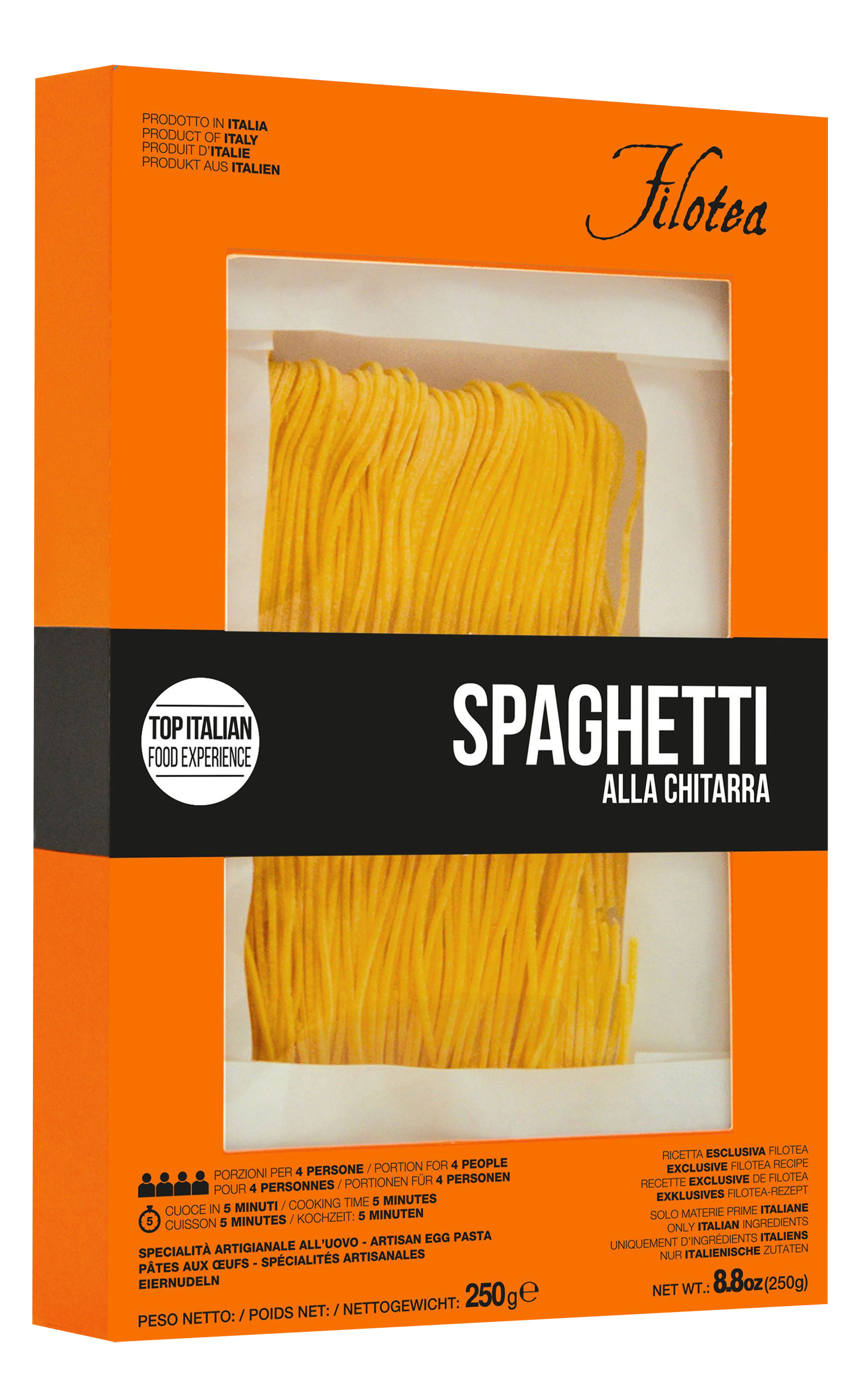 Spaghetti alla Chitarra, Spaghetti, flach, 250 g
