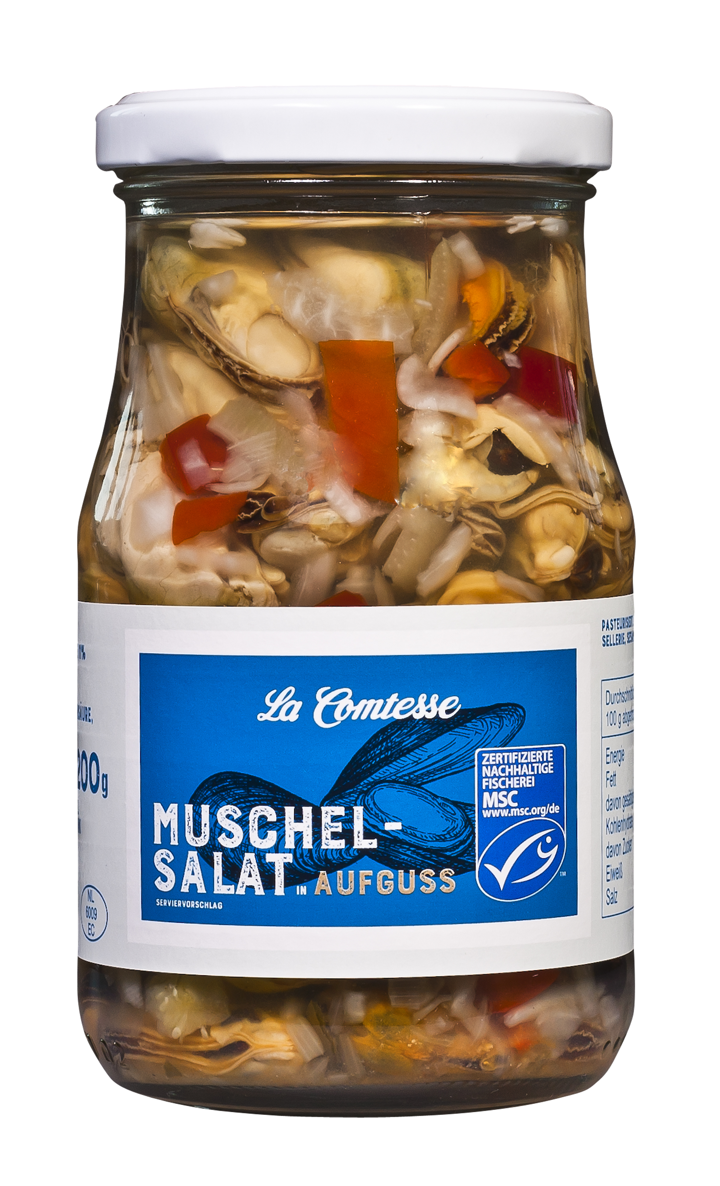 Muschel-Salat in Aufguss, 350 g