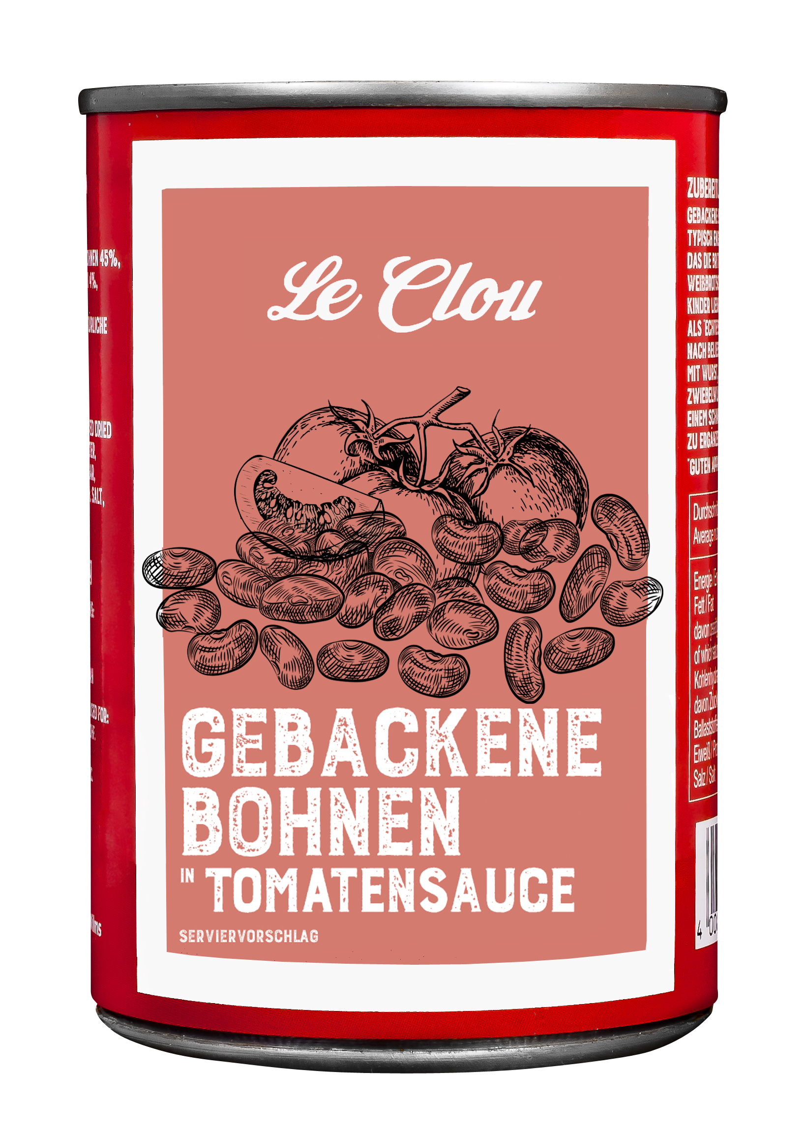 Gebackene Bohnen in Tomaten-Sauce, 400 g