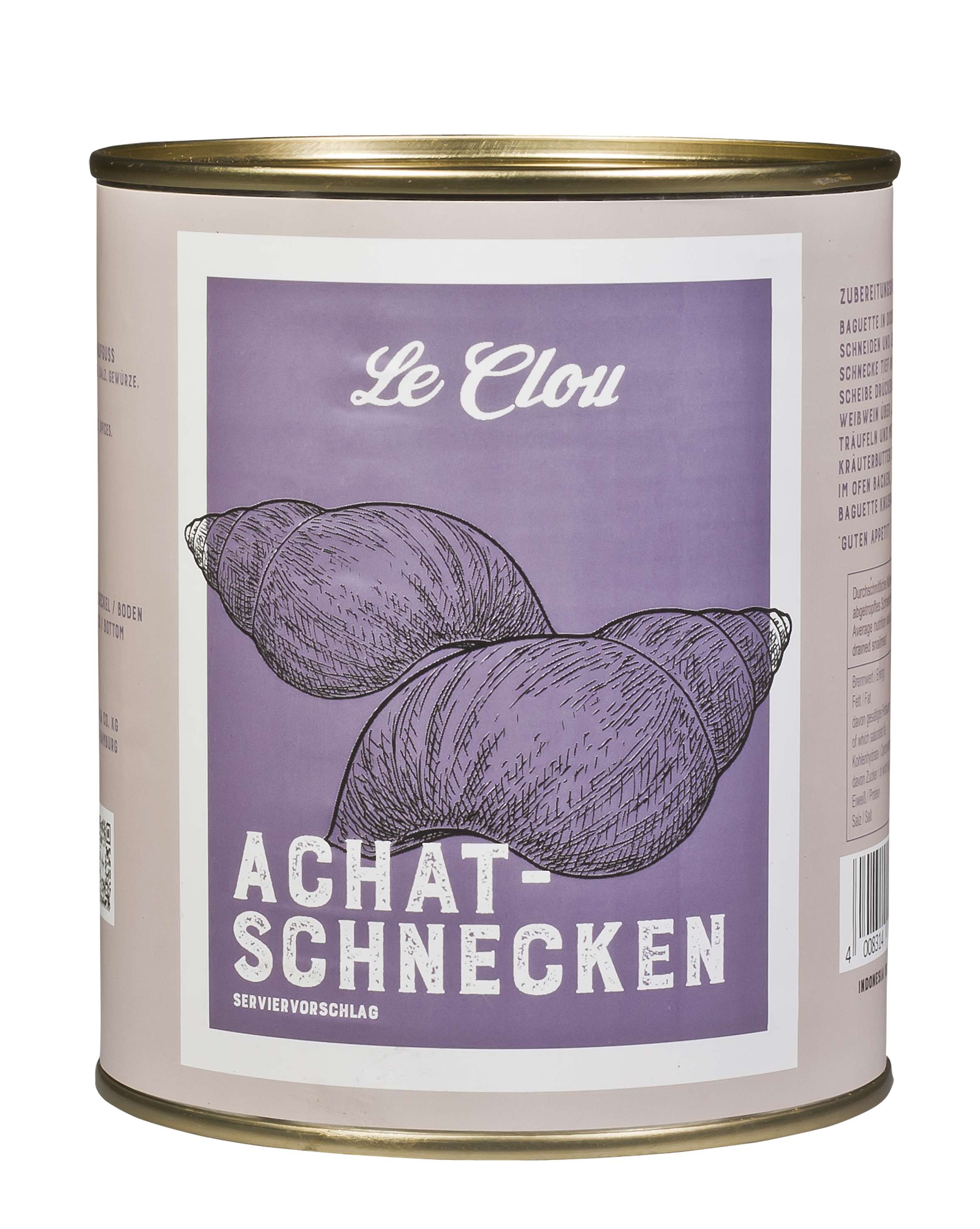 Achat-Schnecken, ca. 10-12 Dtzd. Stück, 800 g