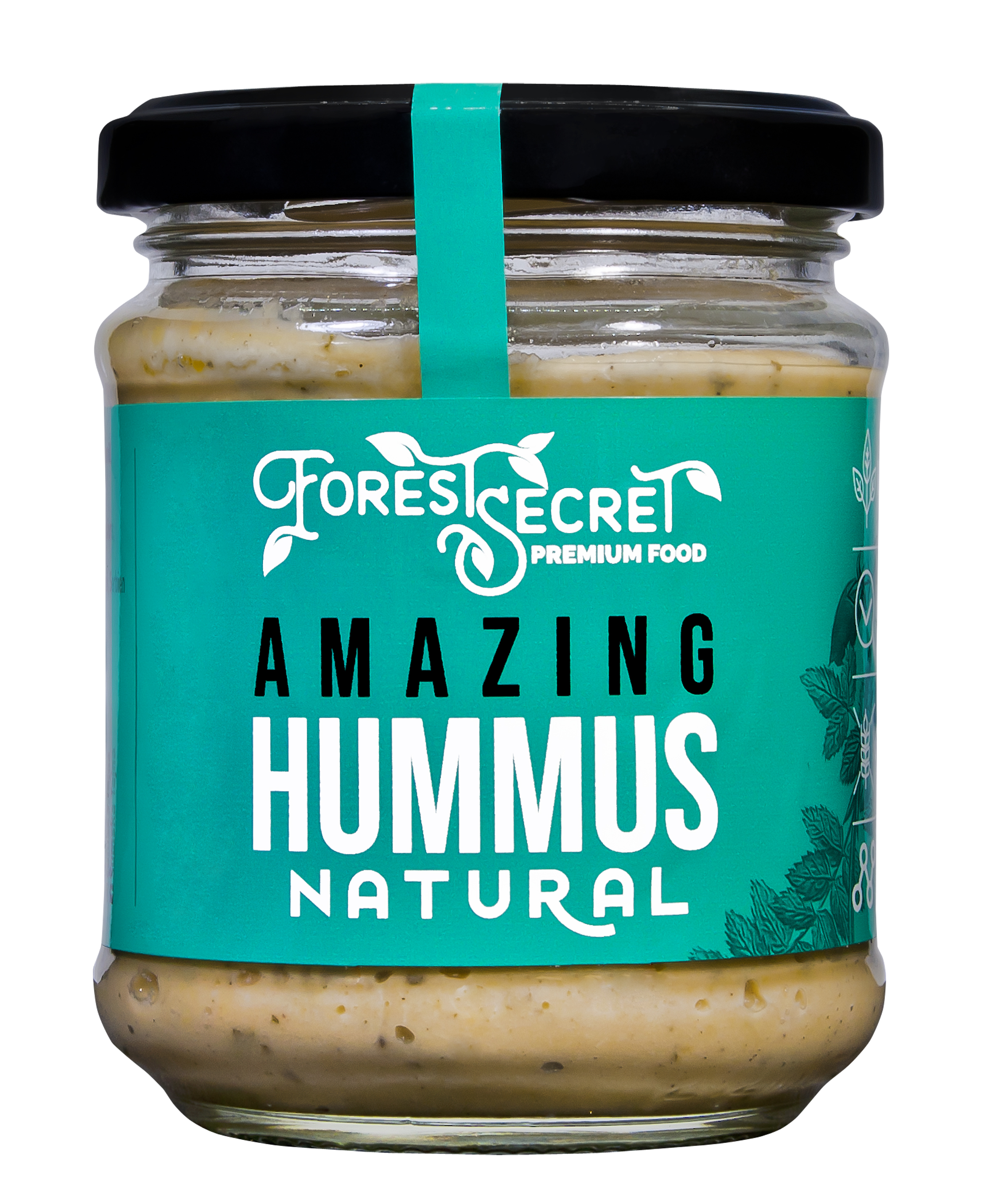 Amazing Hummus naturell / Kichererbsen Aufstrich / Paté, 175g