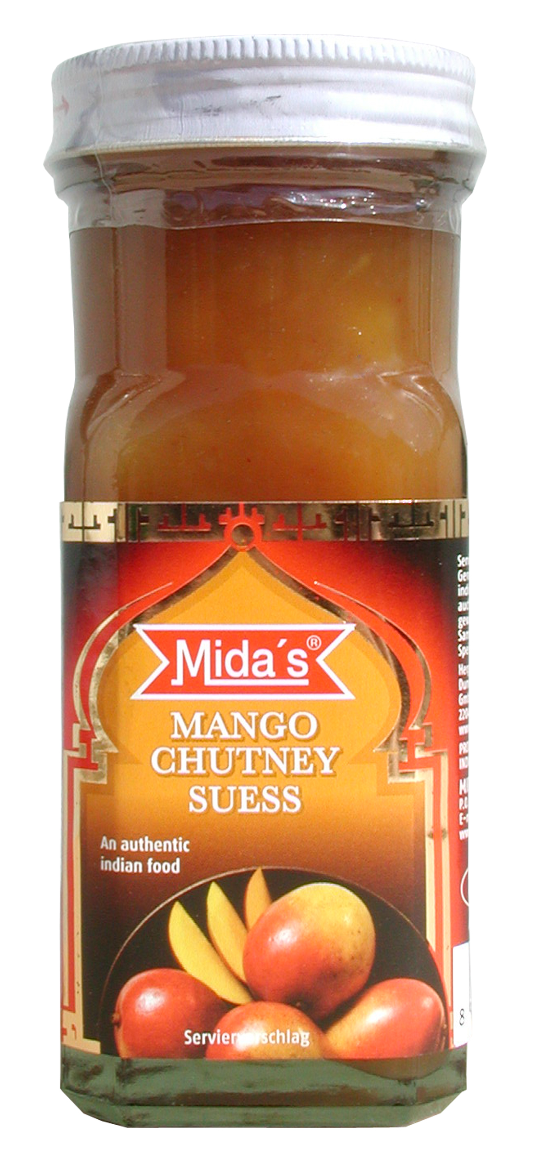 Mango Chutney, sweet (süß), 200 g