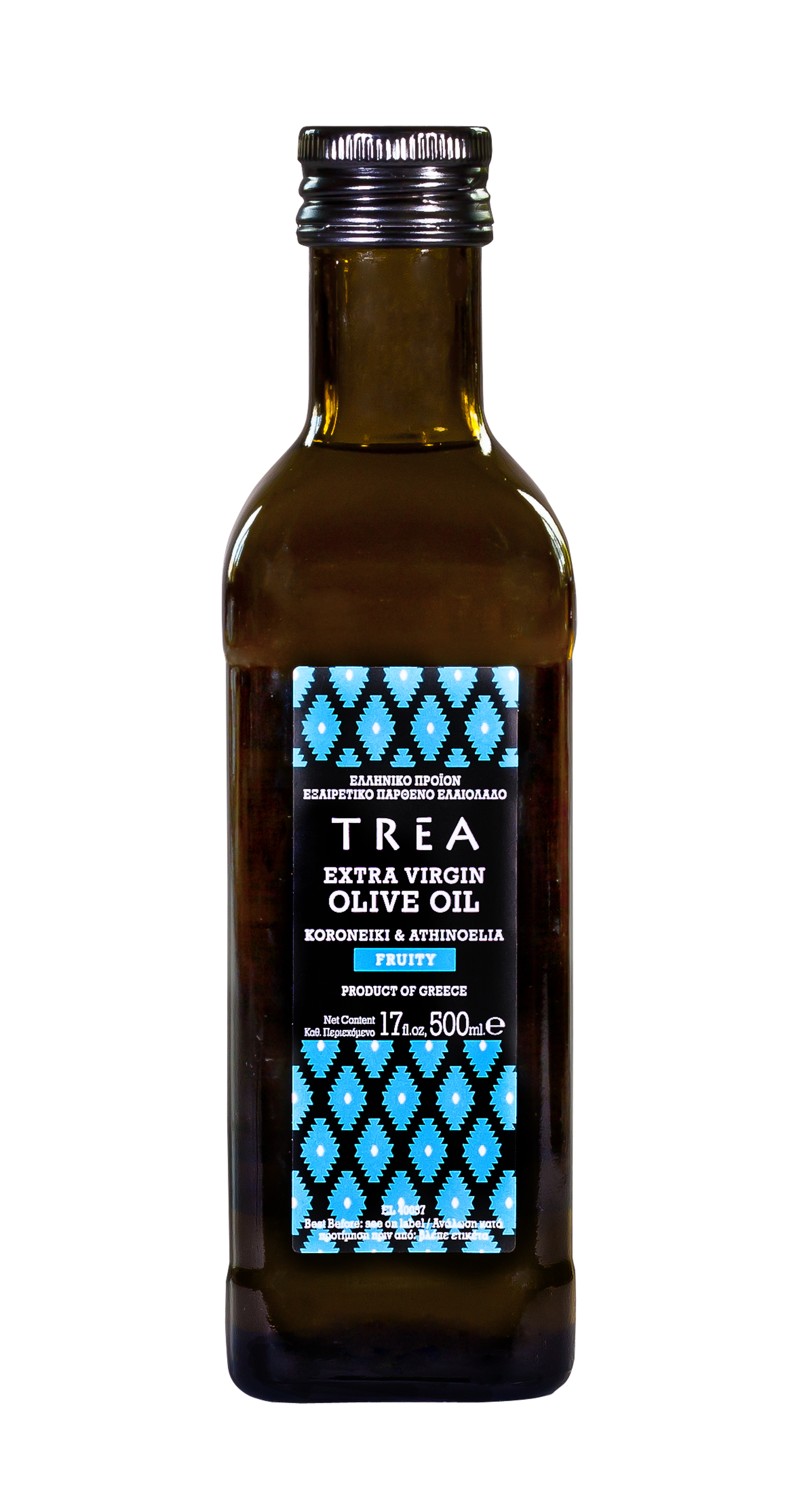 Griechisches Premium Oliven Öl, extra  vergine, fruity aus Koroneiki- und Athinoelia-Oliven, 500 ml