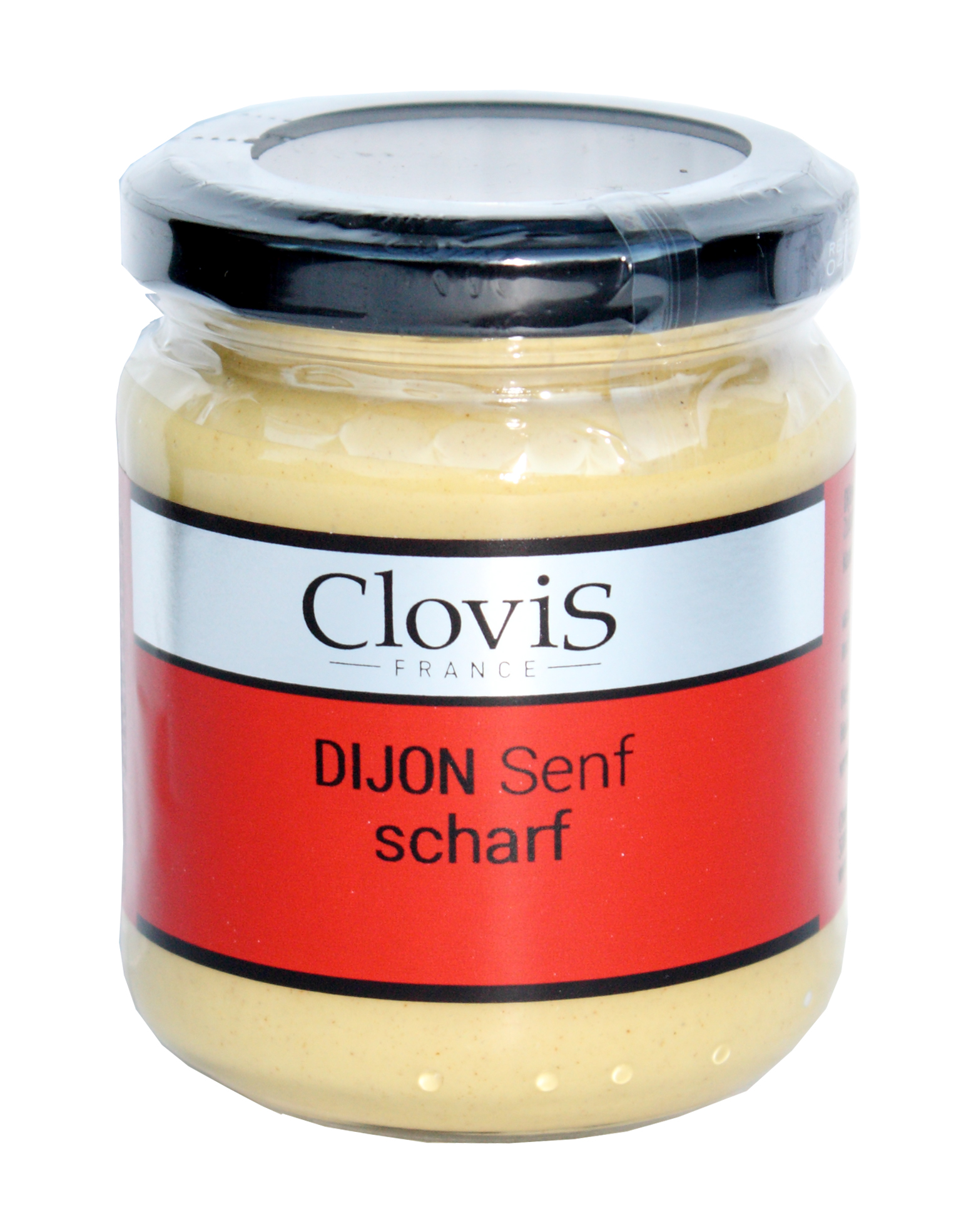 Dijon-Senf, weiß scharf, 200 ml