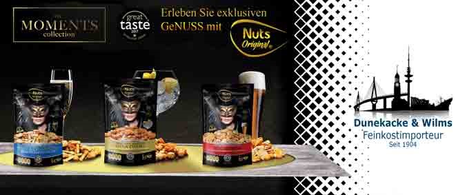 AB SOFORT NEU im Sortiment: The MOMENTS collection by NUTS ORIGINAL