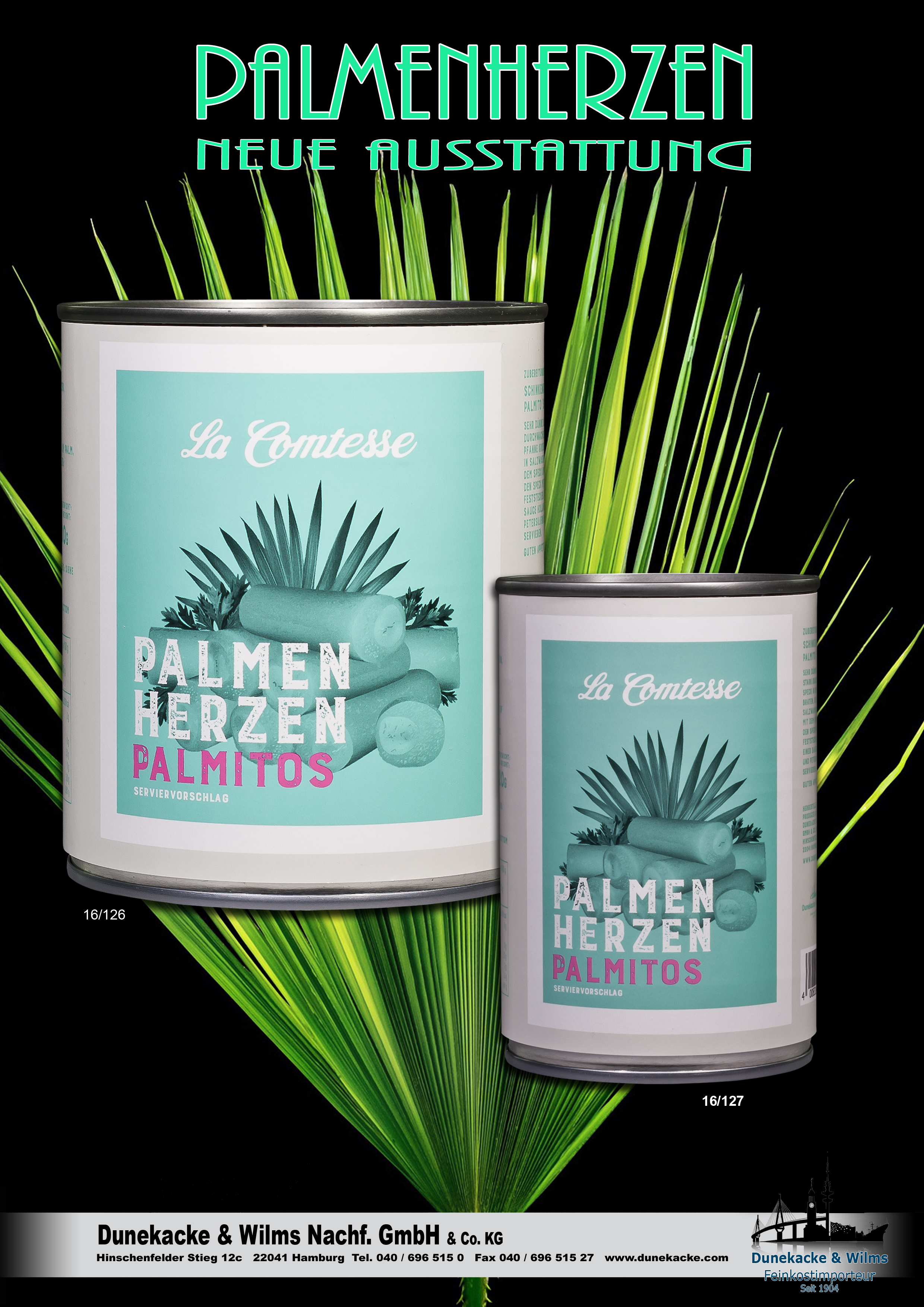 Palmitos, Palmenherzen, 400 g