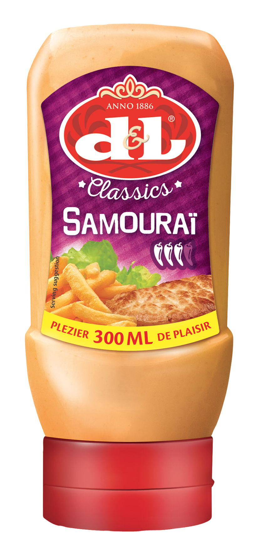 Samourai Sauce in der praktischen Squeezeflasche, 300 ml