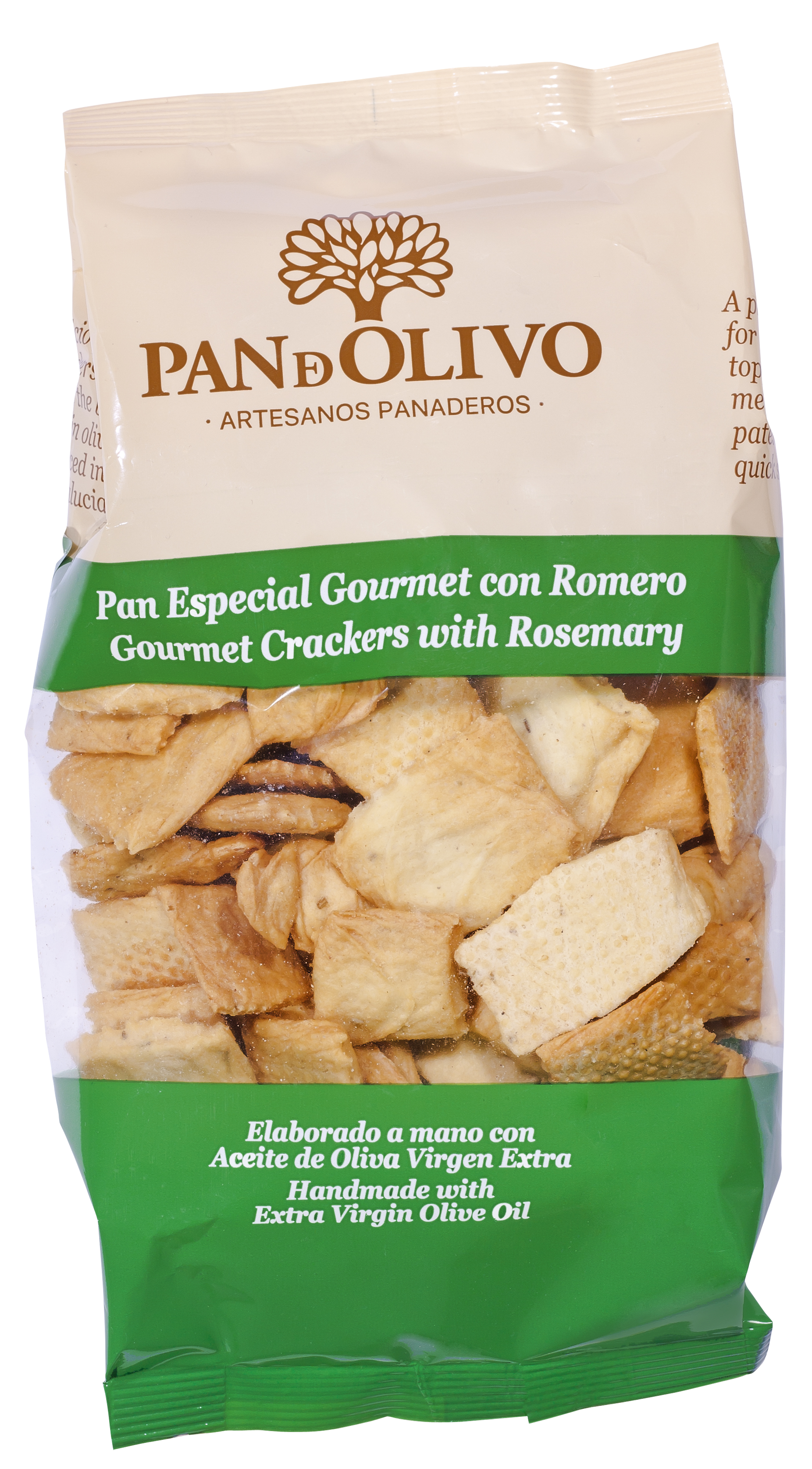 Pan de Olivo / Cracker mit Rosmarin  