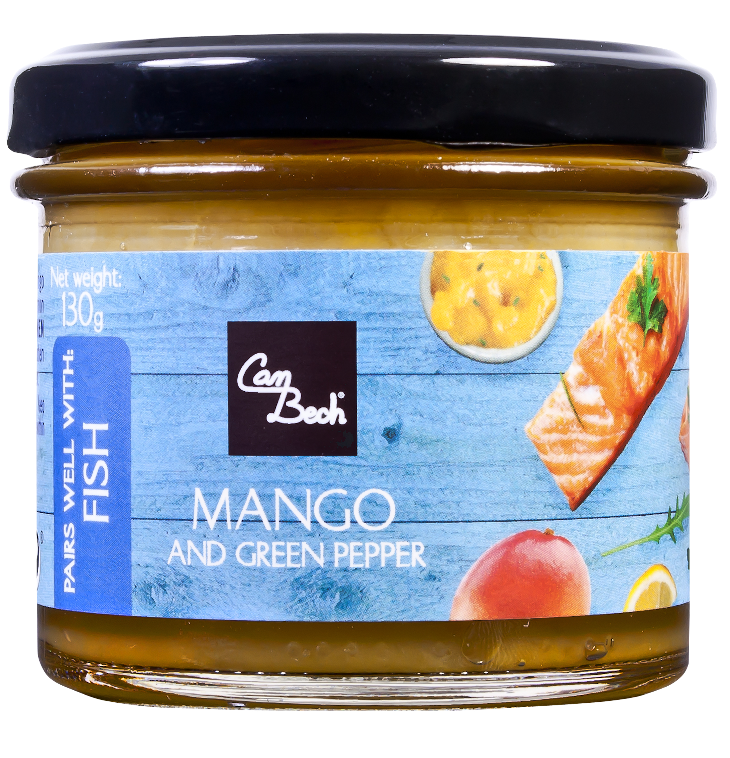 Mango-Chutney Pairing mit grünem Paprika - passend zu Fischgerichten