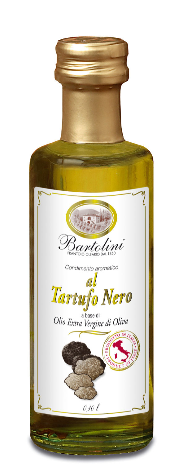 Oliven Öl extra mit schwarzen Trüffeln, 100 ml