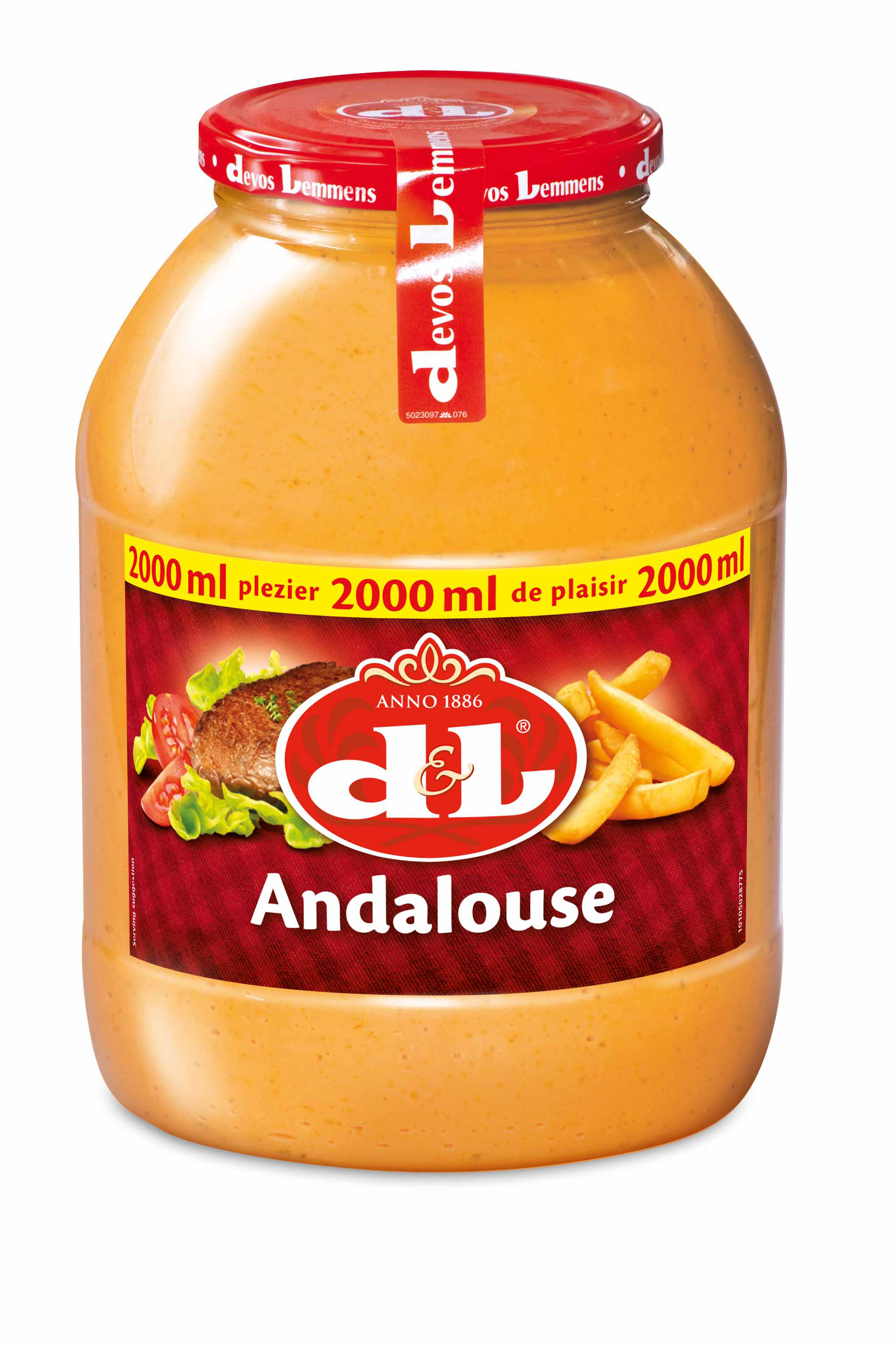 Andalouse Sauce PET, 2000 ml