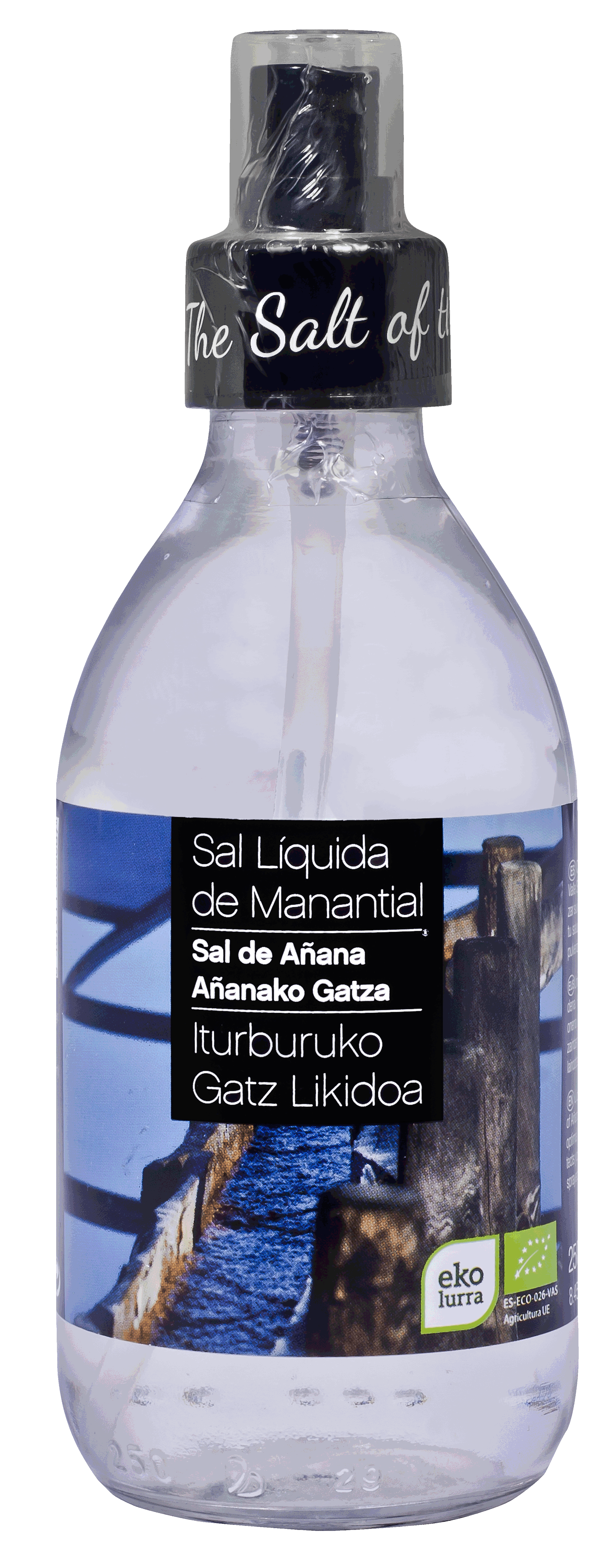 Flüssiges Salz In der Sprayflasche 