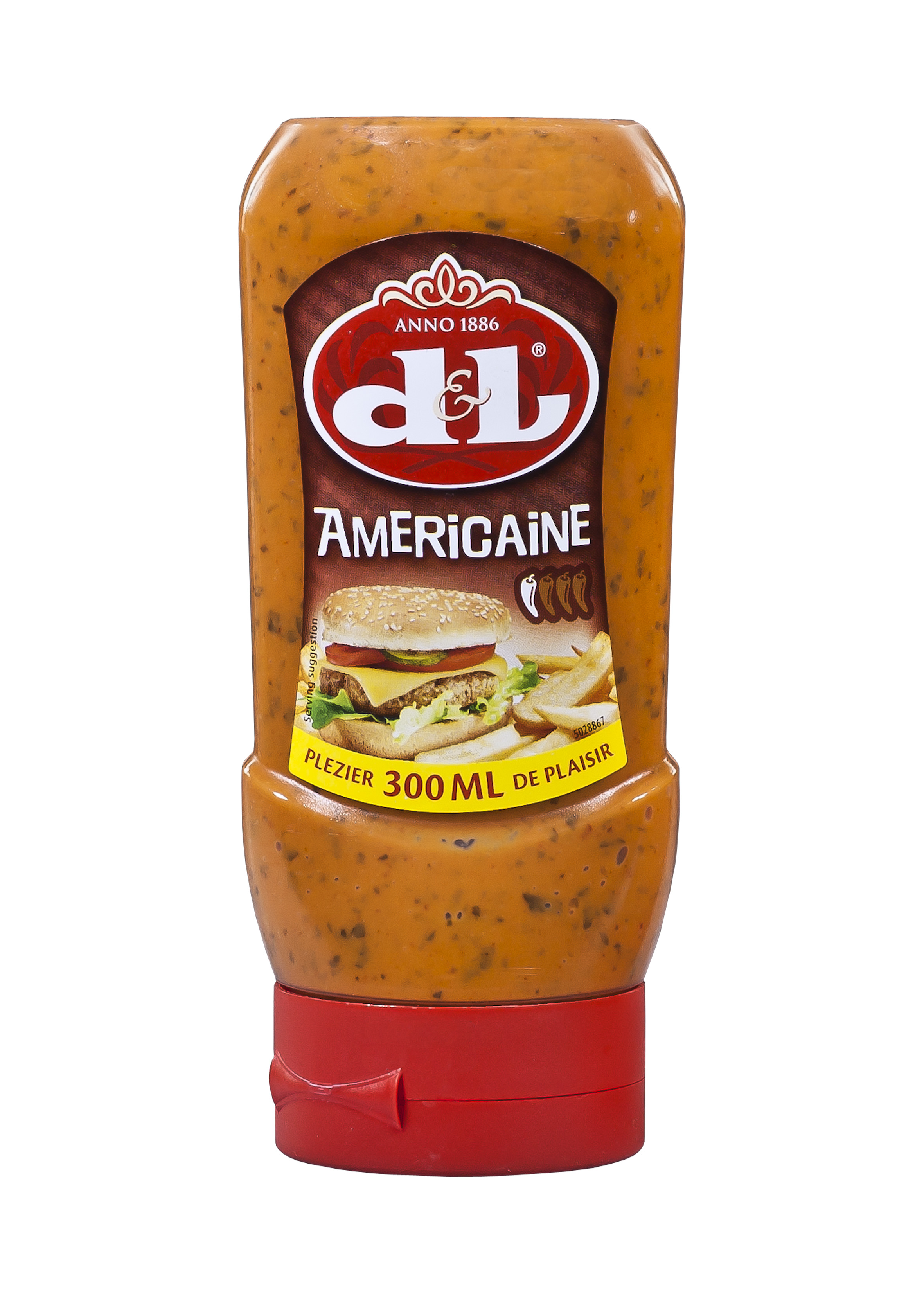 Americain Sauce Squeezefl, 300 ml