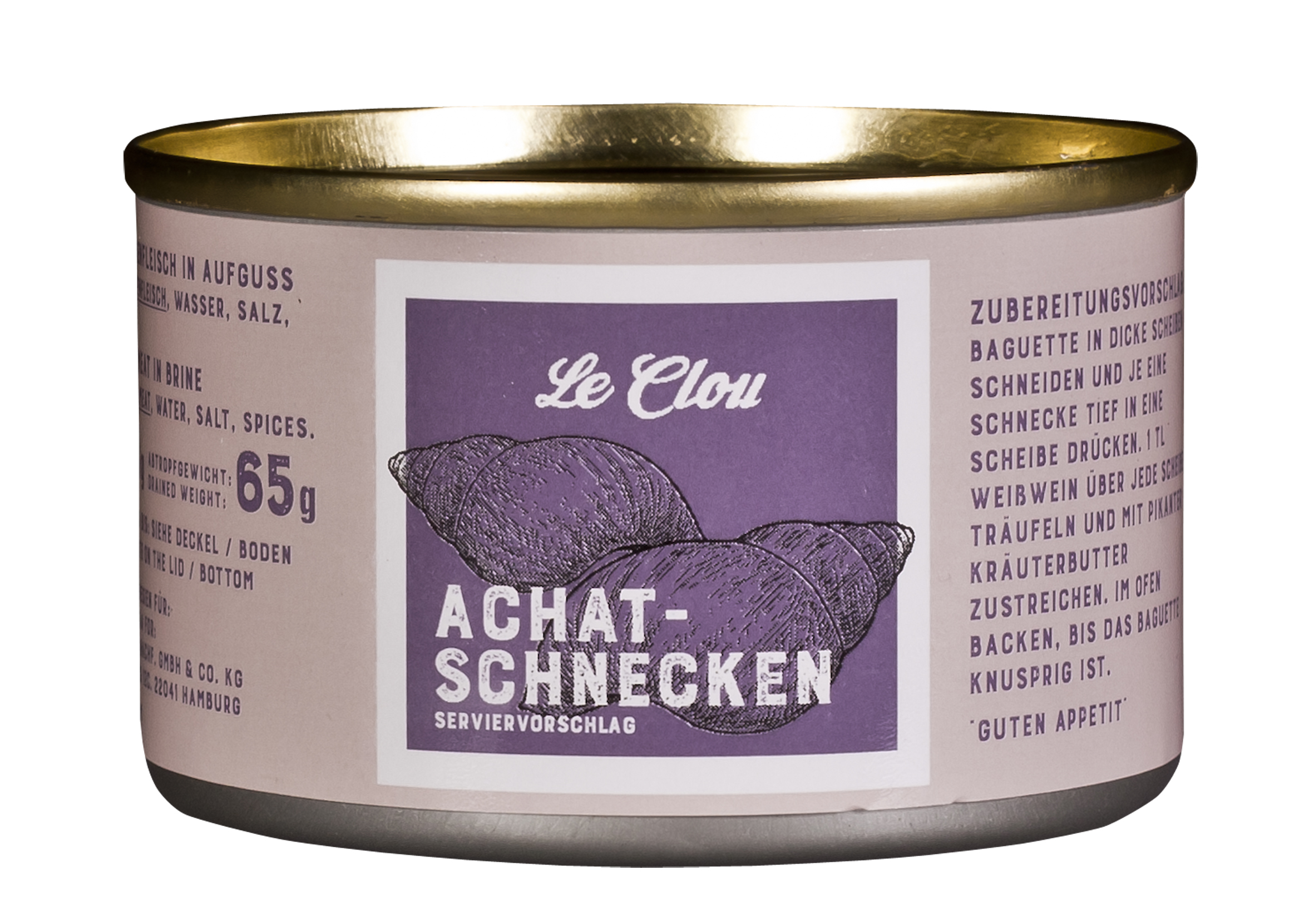 Achat-Schnecken, ca.1 Dtzd. 100 g