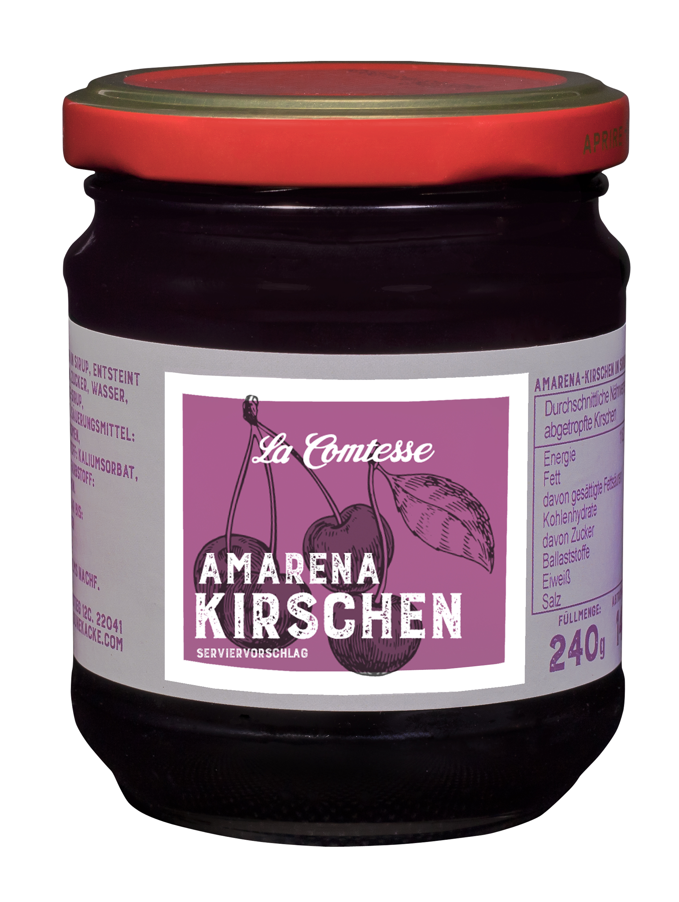 Amarena-Kirschen, 240 g