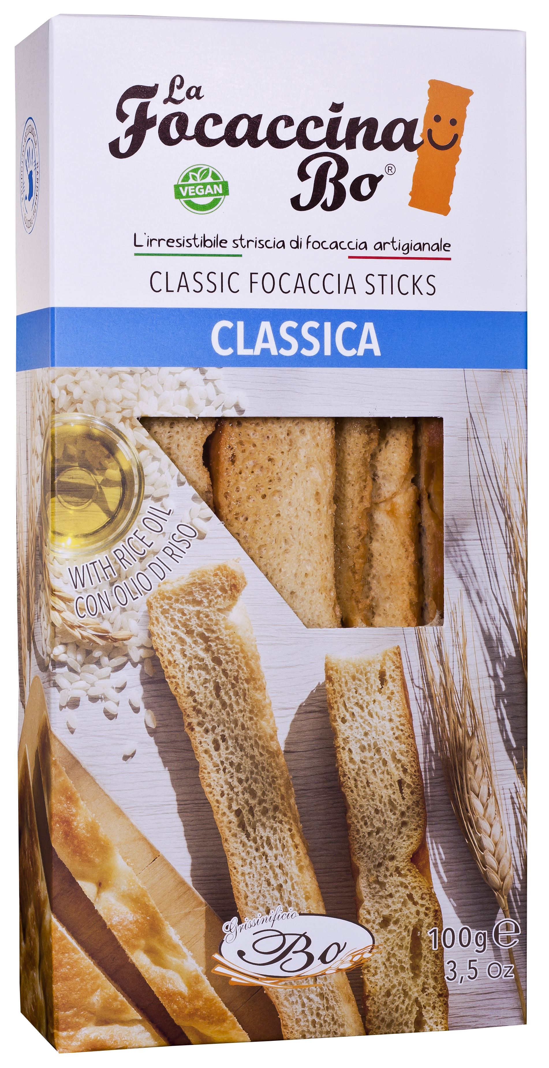 Focaccina Bo mit Olivenöl Classic 
