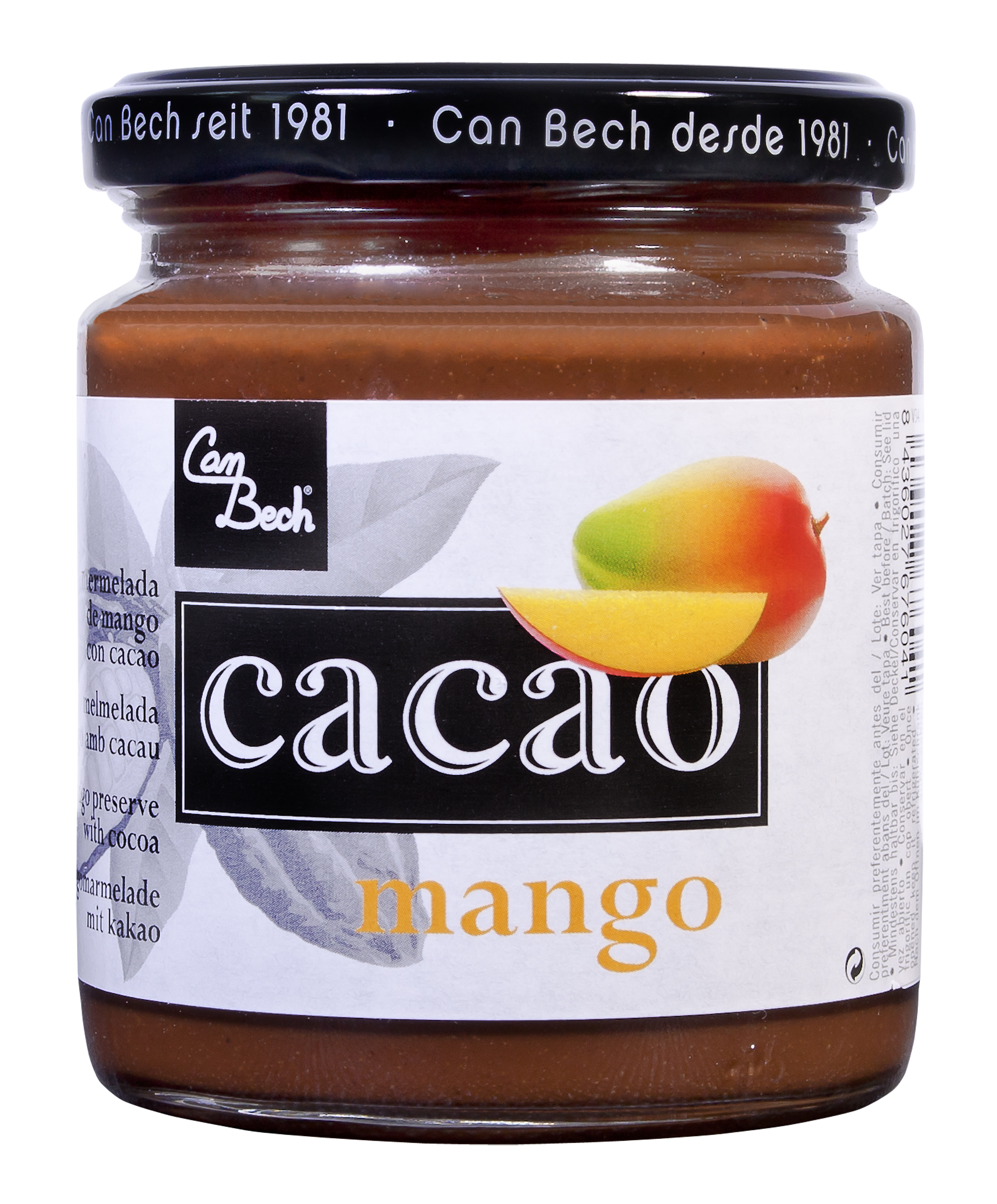 Spezial Fruchtaufstrich Mango & Kakao
